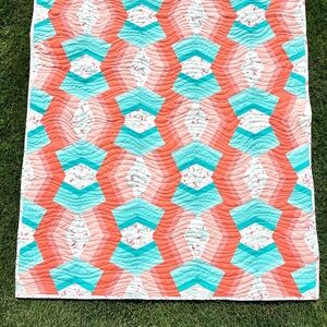 Baby/lap homemade quilt. 45”x53”